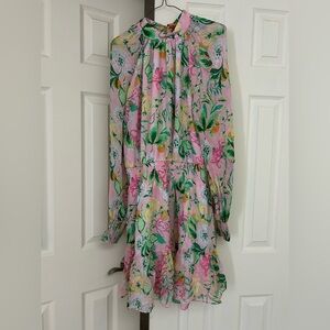 Ellie Lynn Ling Sleeve Dress size 12